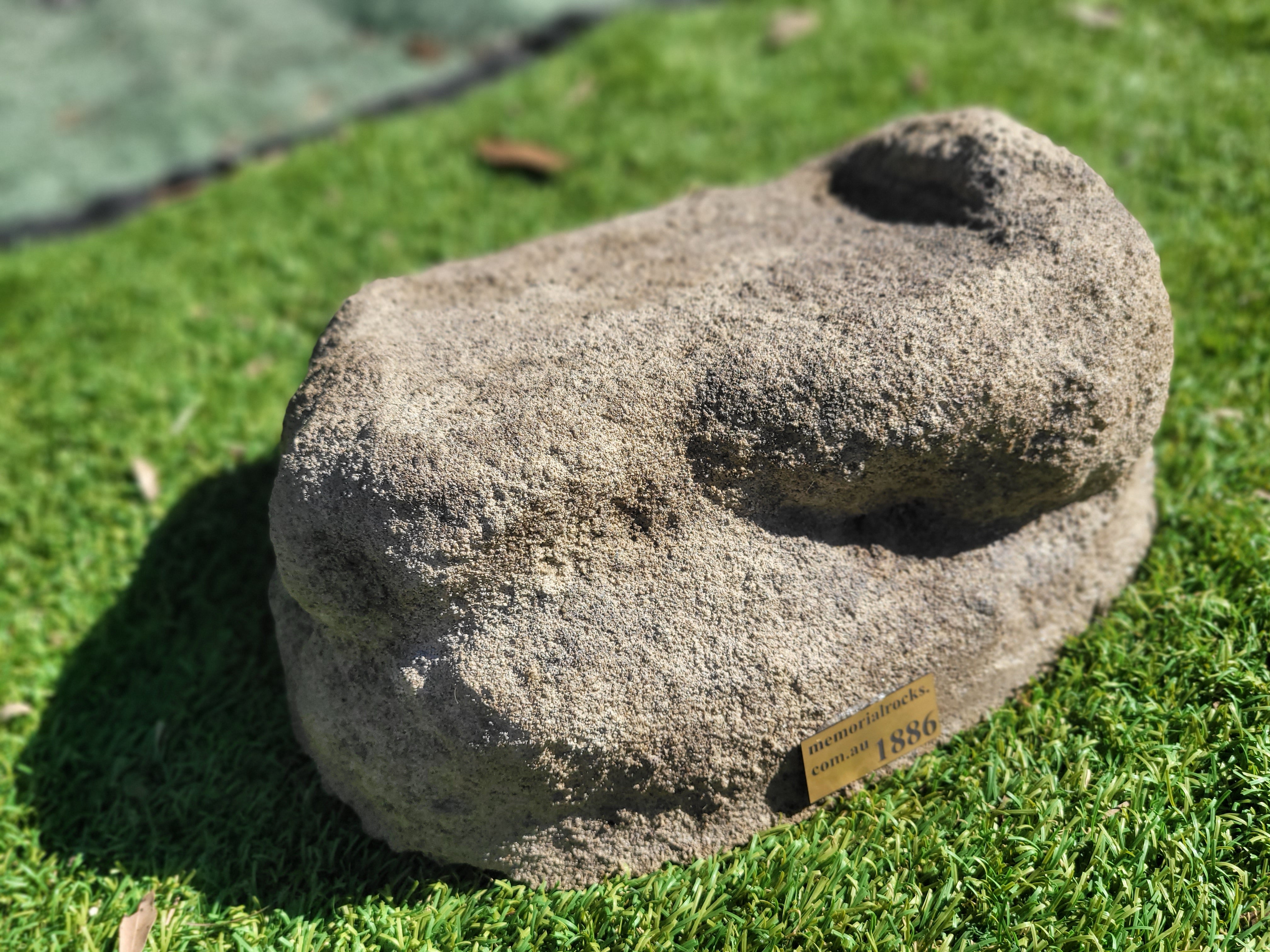 Memorial Paver Stone 1886 (Not an Urn) (plaque sold separately)