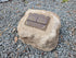 Memorial Rock Urn 2063 Large Double Natural Riversand